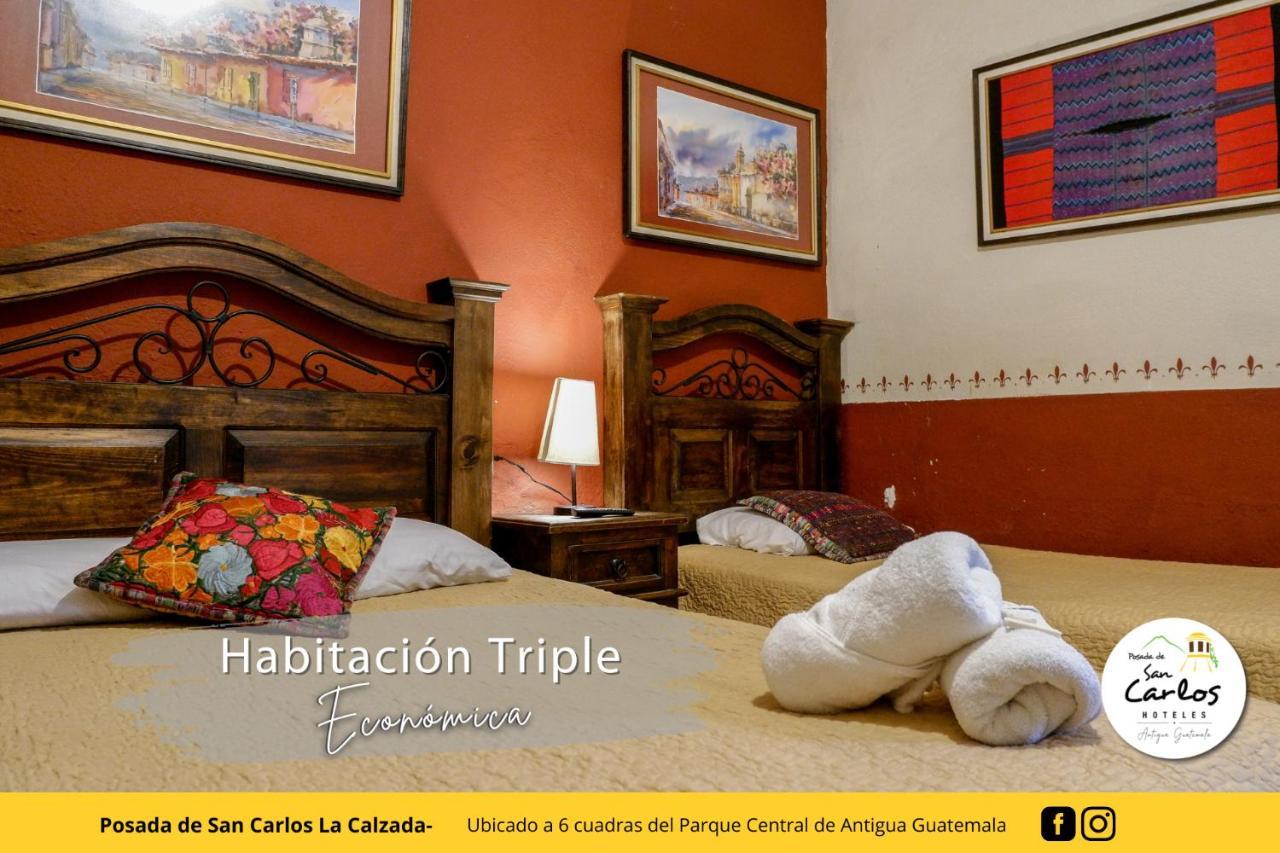 Posada De San Carlos La Calzada Antigua Dış mekan fotoğraf